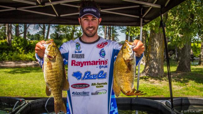 Ryan Smith ended up seventh after day two. 