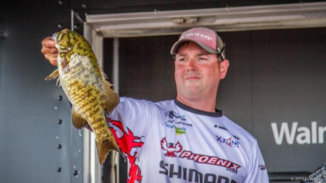 Joe Lucarelli always catches 'em on Champlain. This time around he rocketed into third place on the final day. 