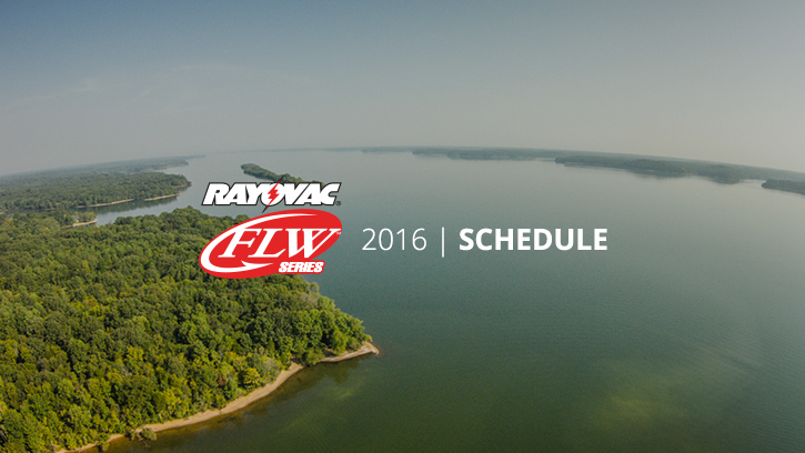 Image for 2016 Rayovac FLW Series Schedule