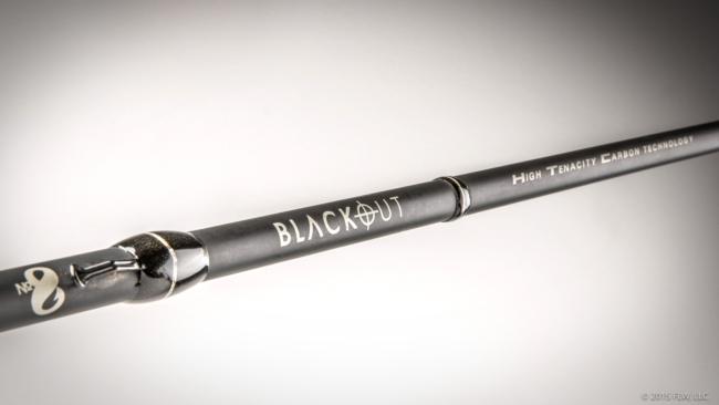 No. 8 Tackle BlackOut rod. 