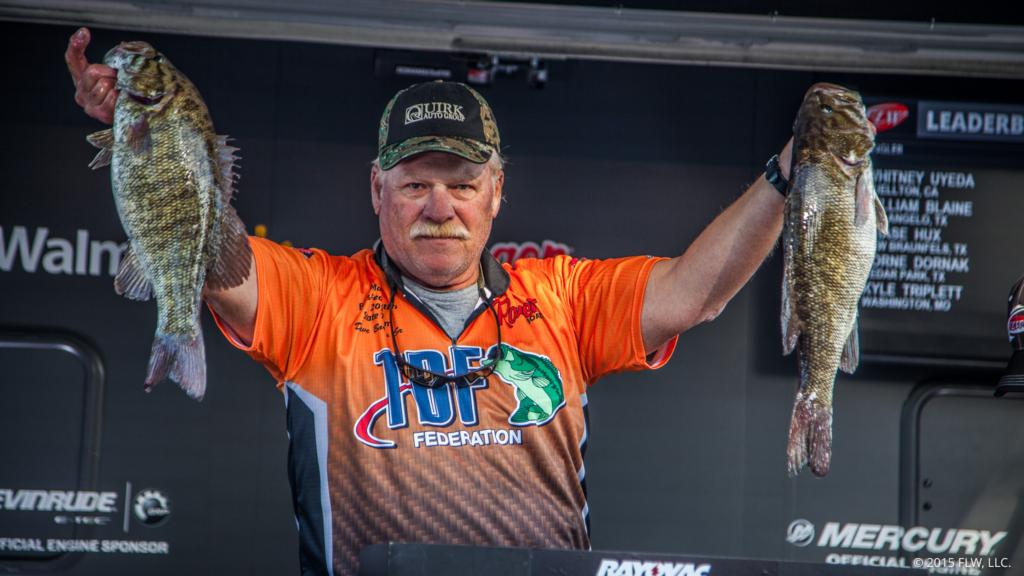 Image for Barnes Leads Day One of Rayovac FLW Series Championship on Ohio River