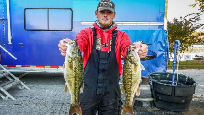 Co-angler Wesley Smith came out on top in the Wild Card on Lake Hartwell.