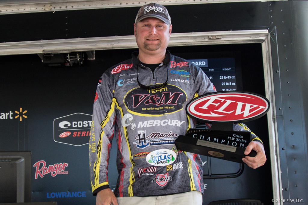 Image for Lambert Wins Costa FLW Series Southeastern Division Opener on Lake Okeechobee Presented By Power-Pole
