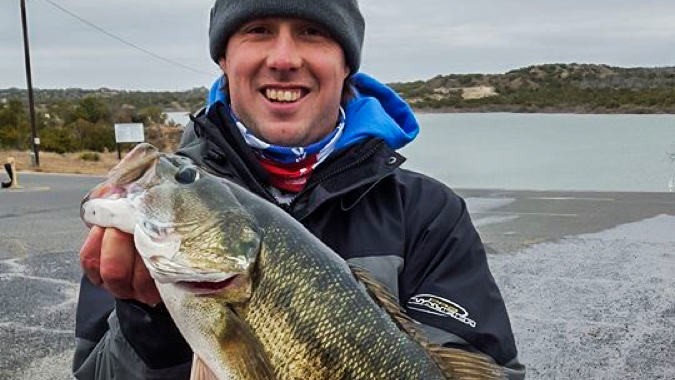 Image for Texas Angler Boats State-Record Spotted Bass