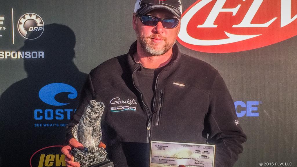 Montgomery Targets Prespawn Bass for Win - Major League Fishing
