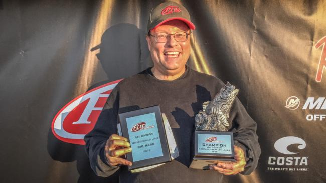 Co-angler William Hurd of Lexington, Ky., won the March 5 LBL Division event on Kentucky Lake with a 19-pound, 11-ounce limit to net over $3,100 in winnings. 