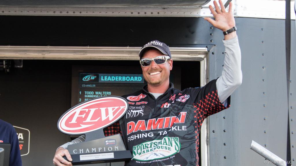 Image for Thrift Catches 30 Pounds, Wins Costa FLW Series Tourney On Santee Cooper Presented By Frabill