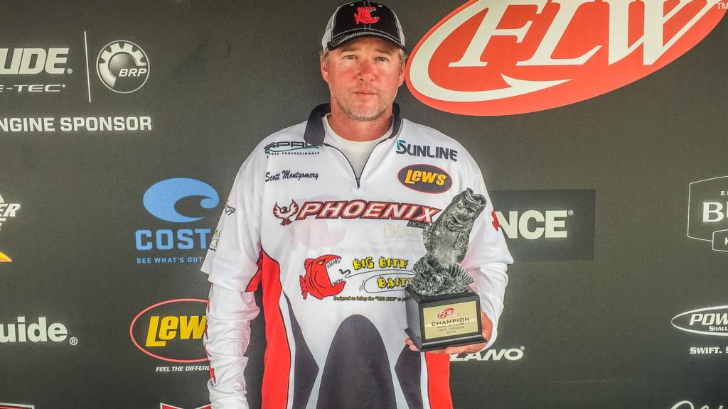 Image for Montgomery Wins FLW Bass Fishing League Bama Division Event on Lake Eufaula Presented By Power-Pole