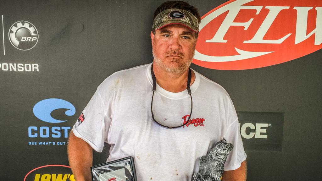 Image for Greensboro’s Lowe Wins FLW Bass Fishing League Bulldog Division Event on Lake Oconee