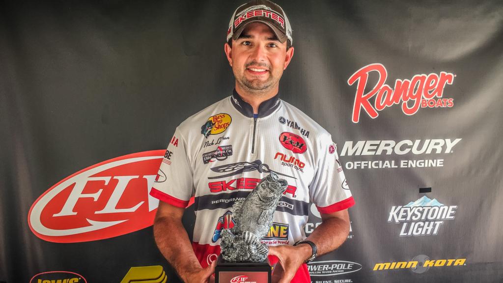 Image for Bossier City’s Lebrun Wins FLW Bass Fishing League Cowboy Division Event on Toledo Bend Lake Presented By Minn Kota