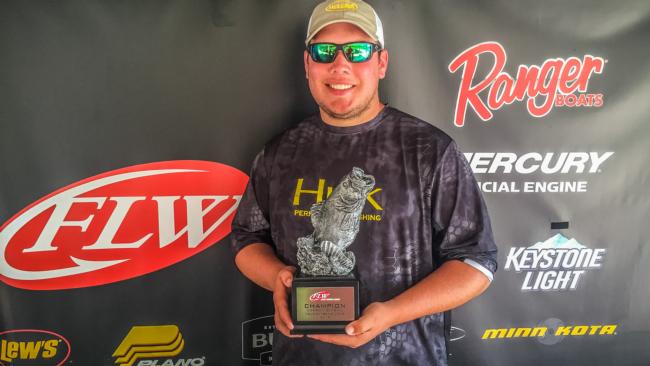 Co-angler Hogan Beckley of Grayson, La., won the April 30 Cowboy Division event on Toledo Bend with a 14-pound limit and took home over $2,100 in prize money.