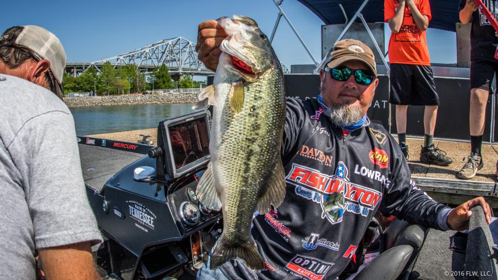Image for Gross Pads Lead on Day Three Of Walmart FLW Tour on Pickwick Lake presented by Quaker State
