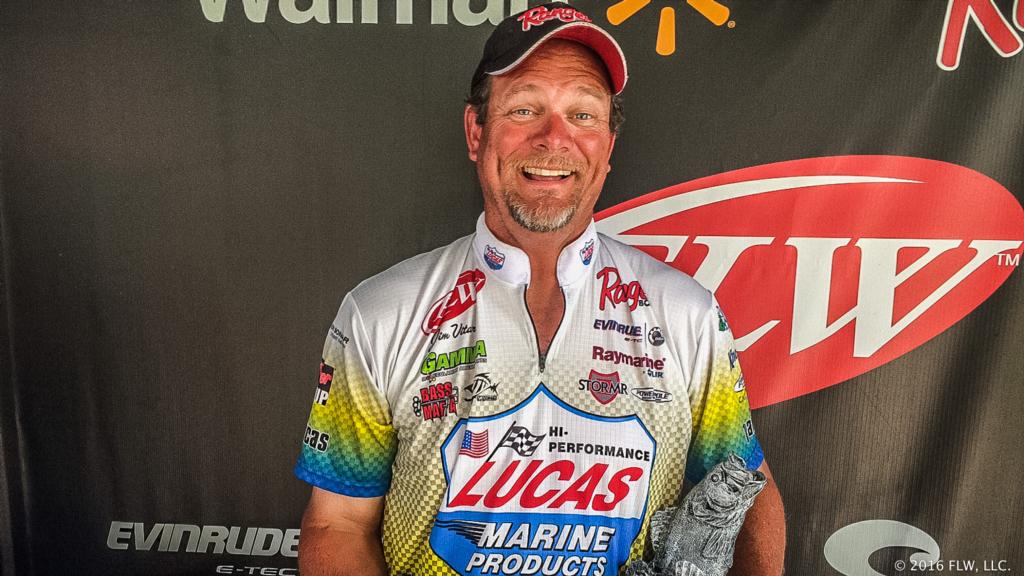Image for Wooster’s Vitaro Wins FLW Bass Fishing League Buckeye Division Event on Indian Lake Presented By Navionics