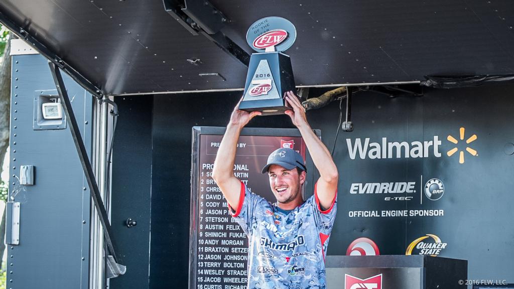 Image for Johnston Earns FLW Tour Rookie of the Year Title