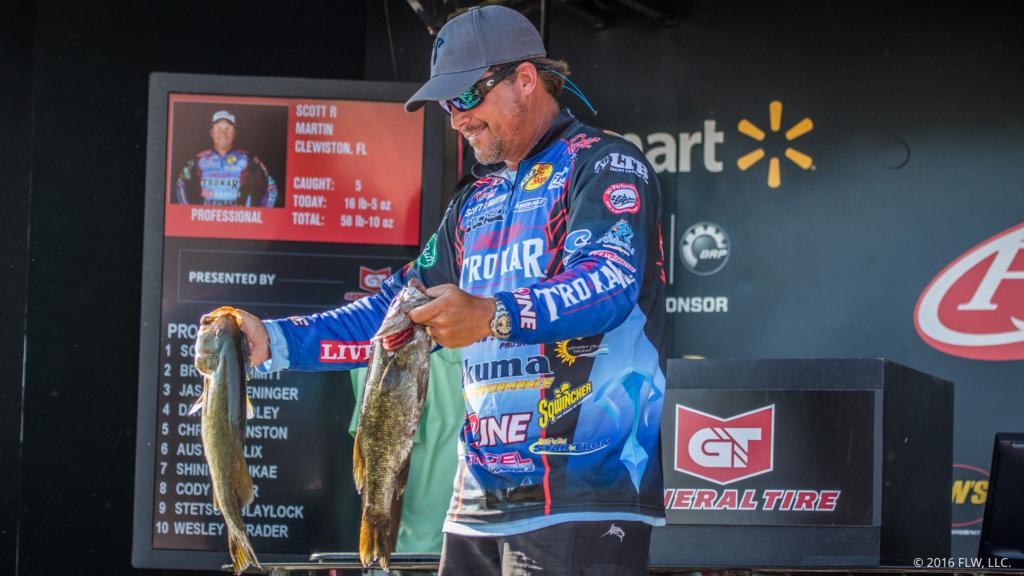Image for Florida’s Martin Retains Lead on Day Three of Walmart FLW Tour on Lake Champlain Presented by General Tire