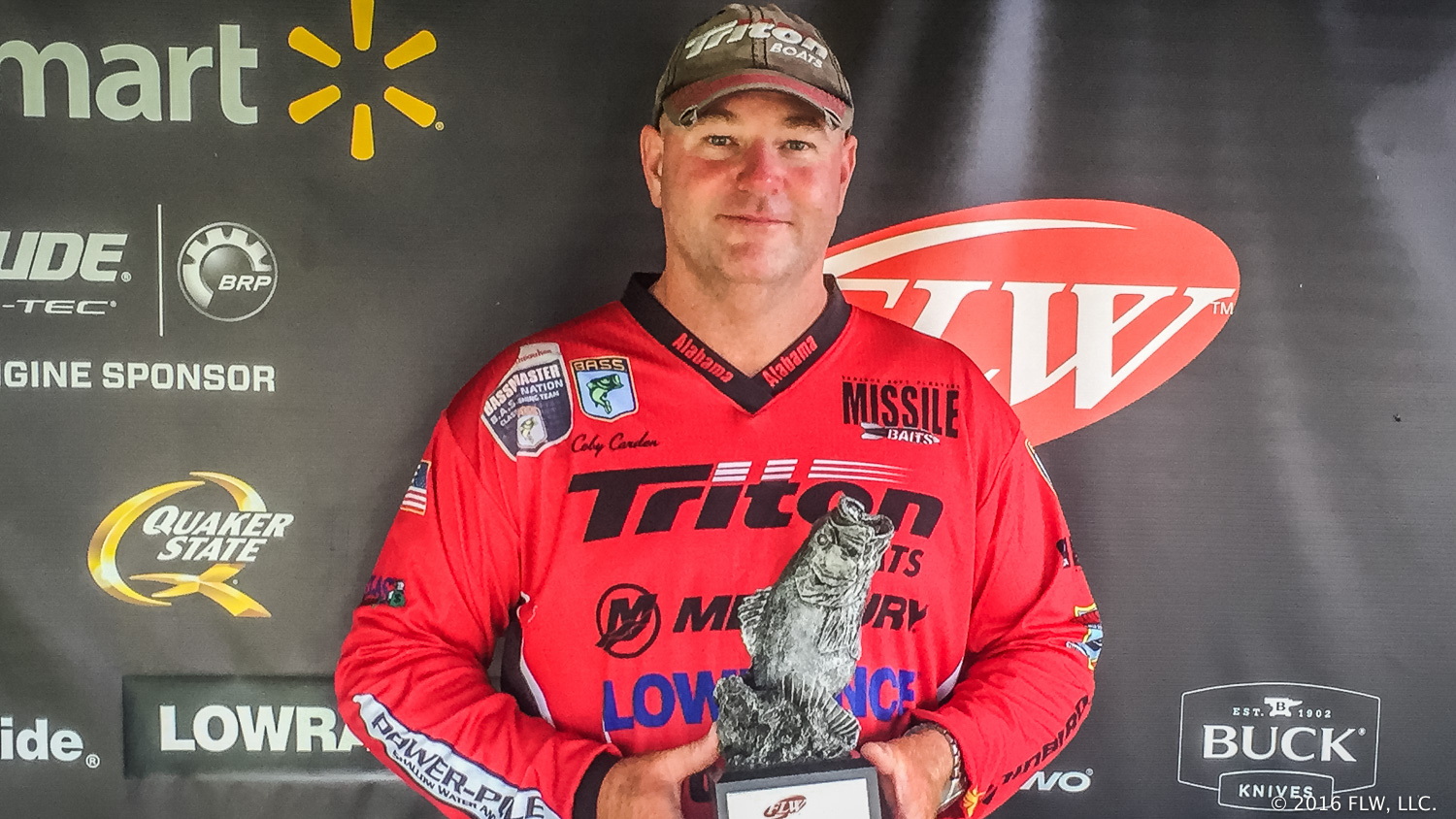 Shelby's Carden Wins FLW Bass Fishing League Bama Division Event on Lay  Lake - Major League Fishing