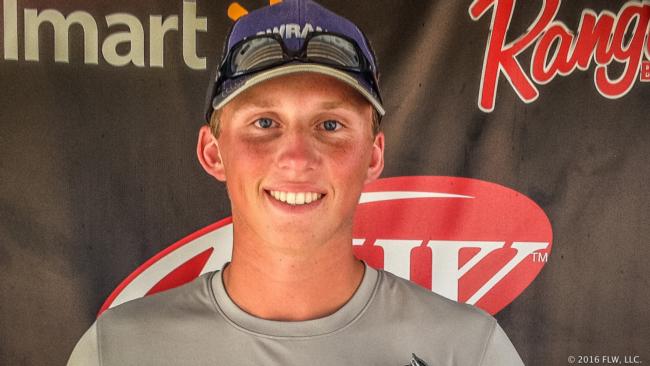Co-angler Alex Redwine