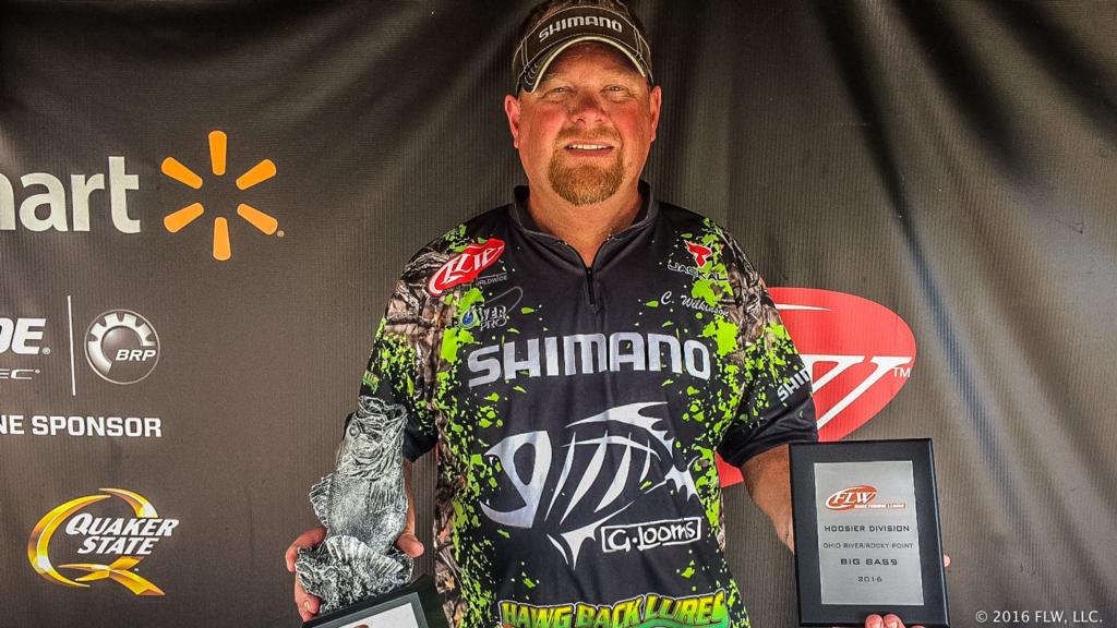 Image for Farmersburg’s Wilkinson Wins FLW Bass Fishing League Hoosier Division Event on Ohio River