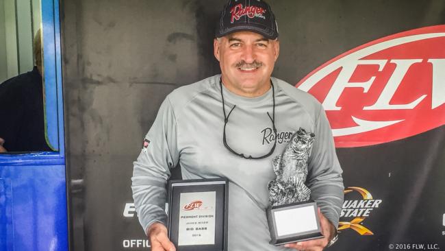 Co-angler Victor Riveras