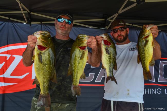 Ken Dagenais and Trevor Kunopaski (photo by Limitfish Media)