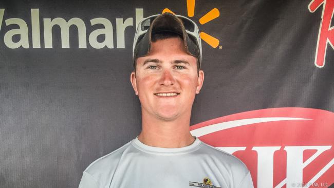 Co-angler Alex Newman