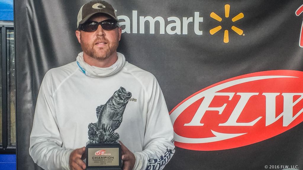 Image for Albemarle’s Talbert Wins FLW Bass Fishing League Piedmont Division Finale on High Rock Lake
