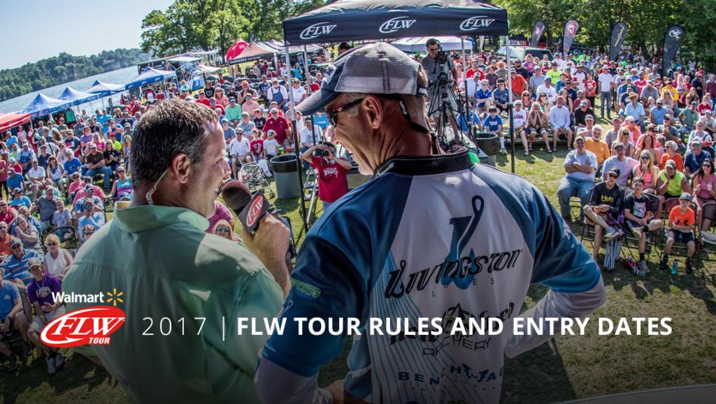 Image for 2017 FLW Tour Rules and Entry Dates