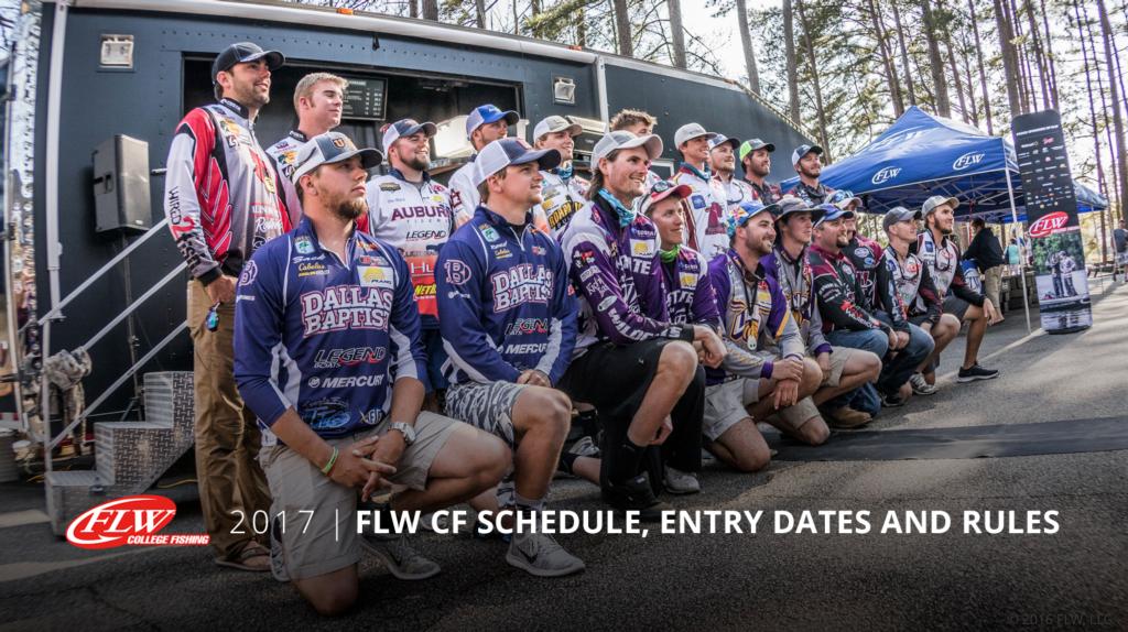 Image for FLW announces 2017 FLW College Fishing Schedule, Rules, Entry Dates