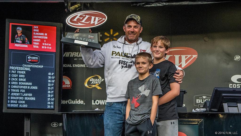 Image for Georgia’s Fisher Wins Costa FLW Series Championship on Table Rock Lake