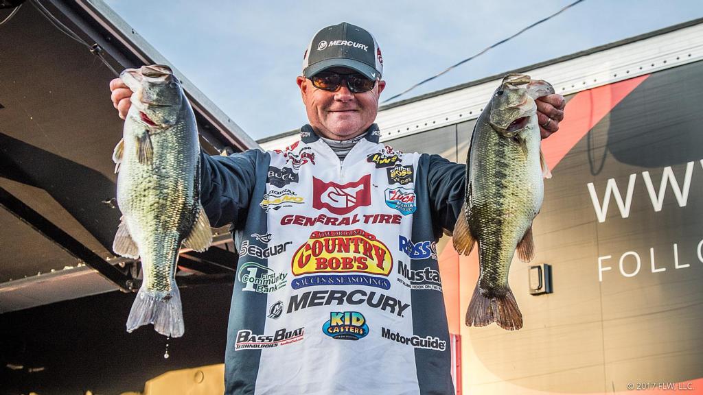 Image for Rose Leads Day Two of FLW Tour on Lake Guntersville presented by Lowrance