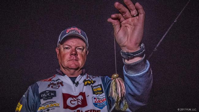 Champion Mark Rose used several baits during his historic victory, including a 3/4-ounce Strike King Tour Grade Football Jig, a Strike King Rage Bug in blue craw and a 1-ounce Strike King Squadron Head with a shad-colored swimbait.