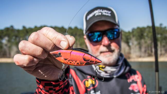 Targeting prespawn fish with a 3/4-ounce Rat-L-Trap and an umbrella rig led Ken Smith to a sixth-place finish.