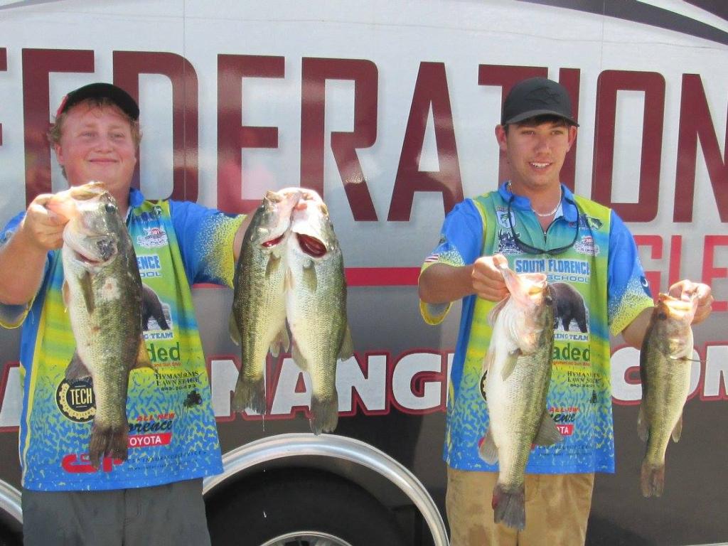 South Florence High School wins TBF High School Fishing South Carolina  State Championship at Lake Murray - Major League Fishing