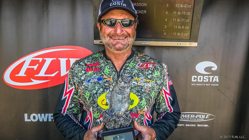 Image for East Bernstadt’s Adkins Wins T-H Marine FLW Bass Fishing League LBL Division Tournament on Kentucky/Barkley Lakes