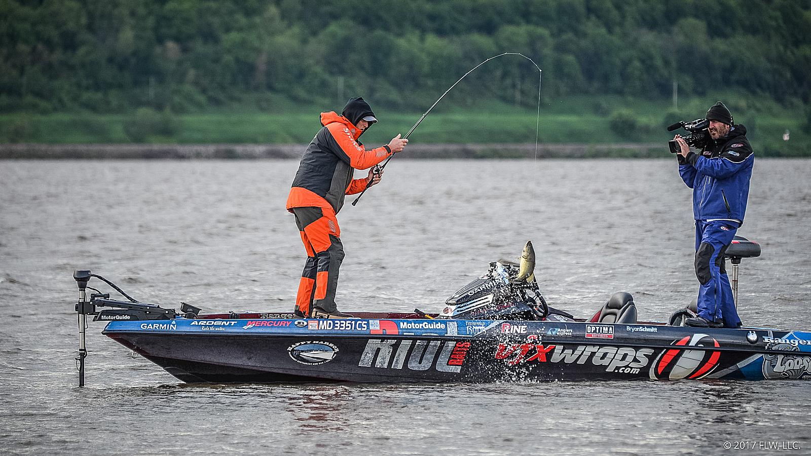 FLW Live Schedule at the Potomac River Major League Fishing