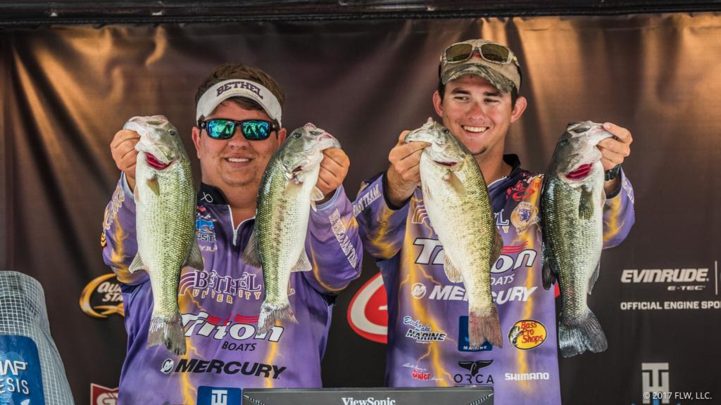 College Championship Top 5 Patterns Day 2 - Major League Fishing