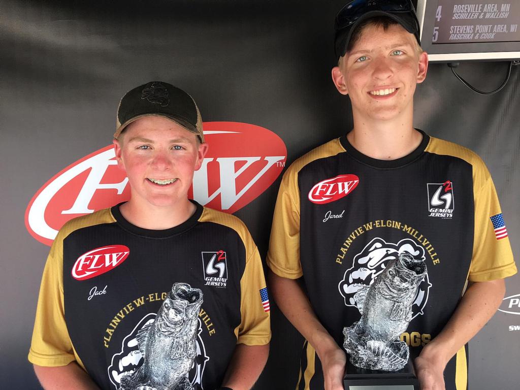 Image for Plainview-Elgin-Millville High School Wins Bass Pro Shops FLW High School Fishing Minnesota Open on Mississippi River at Wabasha