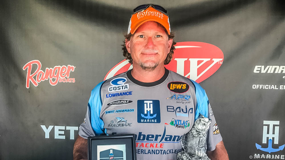 Image for Tennessee’s Anderson Wins T-H Marine FLW Bass Fishing League Mountain Division Tournament on Barren River