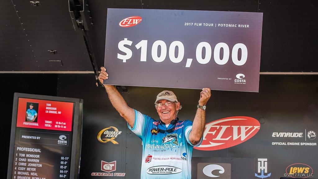 Image for Monsoor Wins FLW Tour on Potomac River Presented by Costa Sunglasses