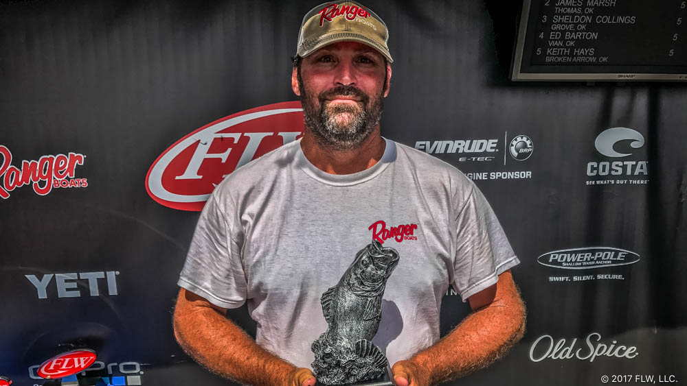 Image for Wagoner’s Brumnett Wins T-H Marine FLW Bass Fishing League Okie Division Event on Fort Gibson Lake