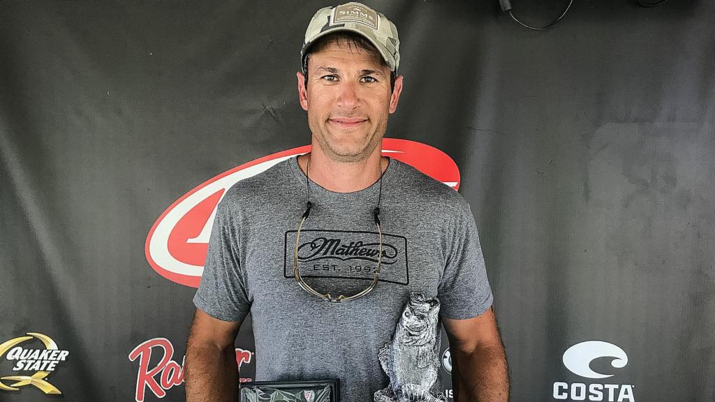 Image for Sparta’s Gann Wins T-H Marine FLW Bass Fishing League Great Lakes Division Tournament on Mississippi River