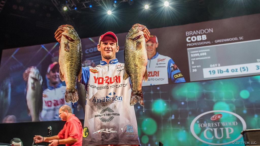 Image for South Carolina’s Cobb Grabs Lead at Professional Bass Fishing’s Forrest Wood Cup