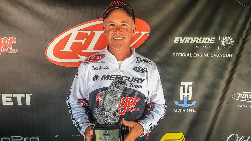 Image for New Albany’s Hensley Wins T-H Marine FLW Bass Fishing League Hoosier Division Event on Ohio River