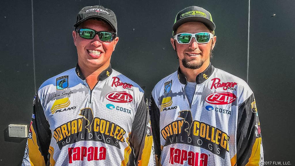 Adrian College duo wins bass fishing competition