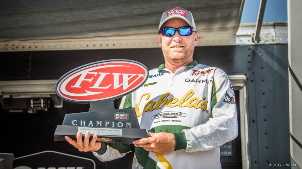 Image for Oklahoma’s Reynolds Wins Costa FLW Series Southwestern Division Finale on Lake Texoma Presented by Frabill