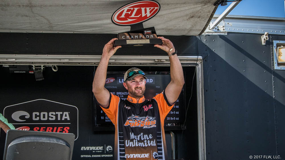 Image for Castro Valley’s Smith Leads Wire-to-Wire, Wins Costa FLW Series Western Division Event on Clear Lake presented by Evinrude