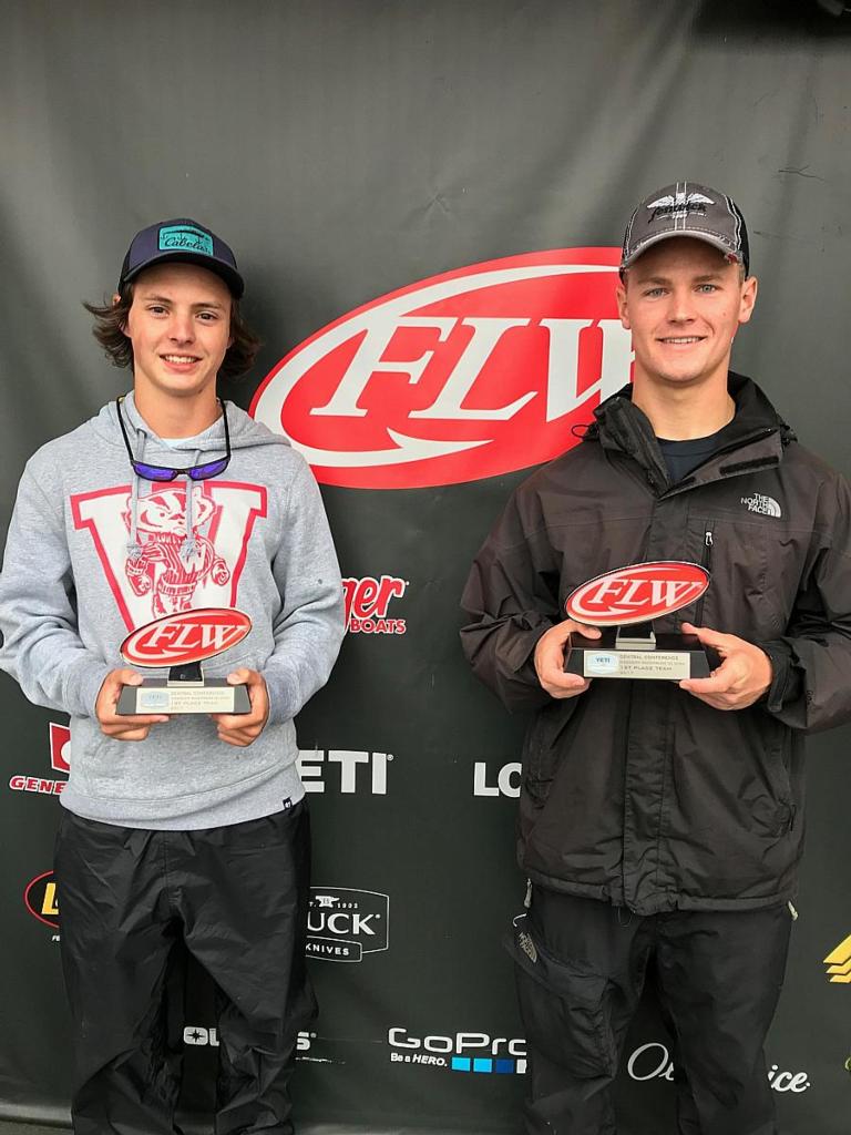 Image for University of Wisconsin Wins YETI FLW College Fishing Central Conference Finale on Mississippi River Presented by Bass Pro Shops