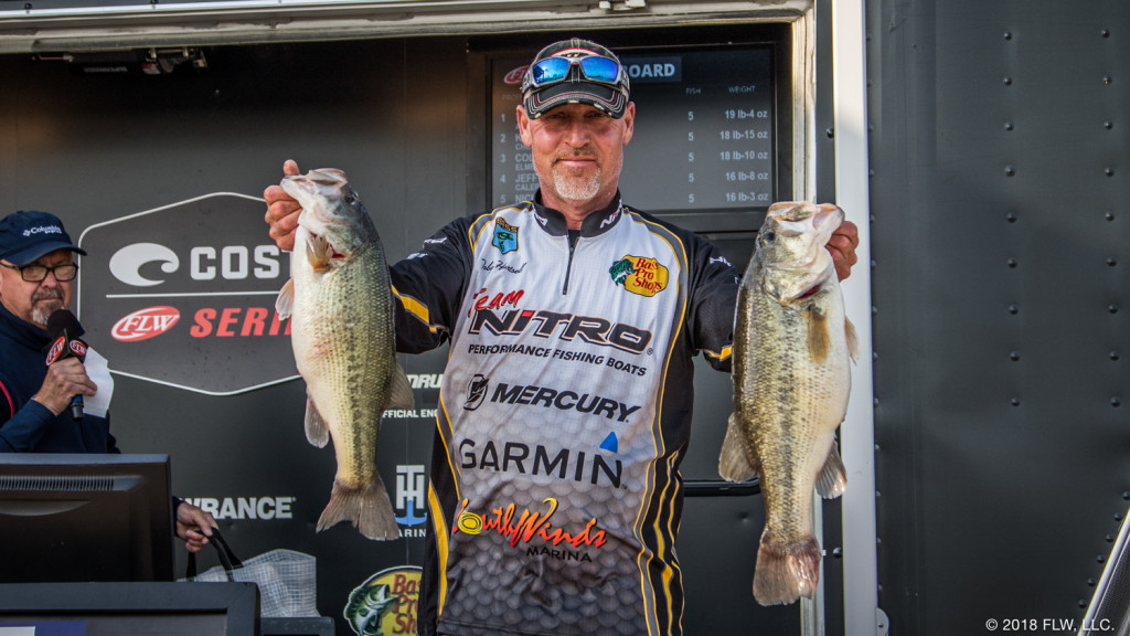 Hartsell on Top at Grand with 19-4 - Major League Fishing