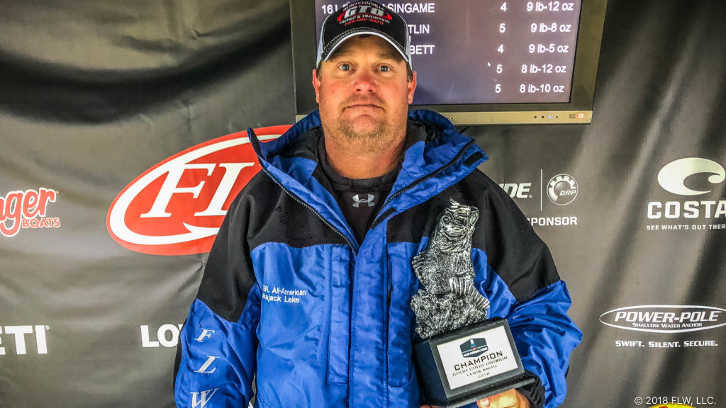 Image for Guntersville’s Summerlin Wins T-H Marine FLW Bass Fishing League Choo Choo Division Event on Lewis Smith Lake
