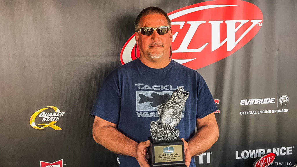 Image for Pennsylvania’s Zombek Wins T-H Marine FLW Bass Fishing League Northeast Division Tournament on Potomac River
